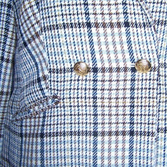 Talbots Tweed Blazer Sz 8P - Picture 2 of 6